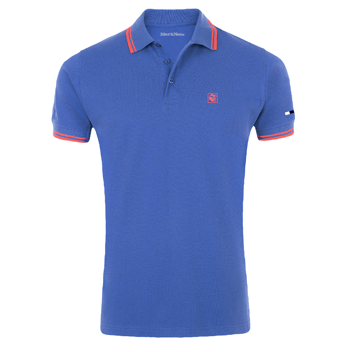 POLO PASQUALE - TESTA DUI - ROYAL/ORANGE