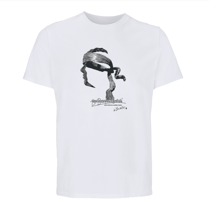 TEE-SHIRT  BIO - "Bandeau Corse" -  Coupe classique