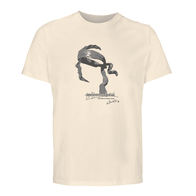 TEE-SHIRT  BIO - "Bandeau Corse" -  Coupe classique