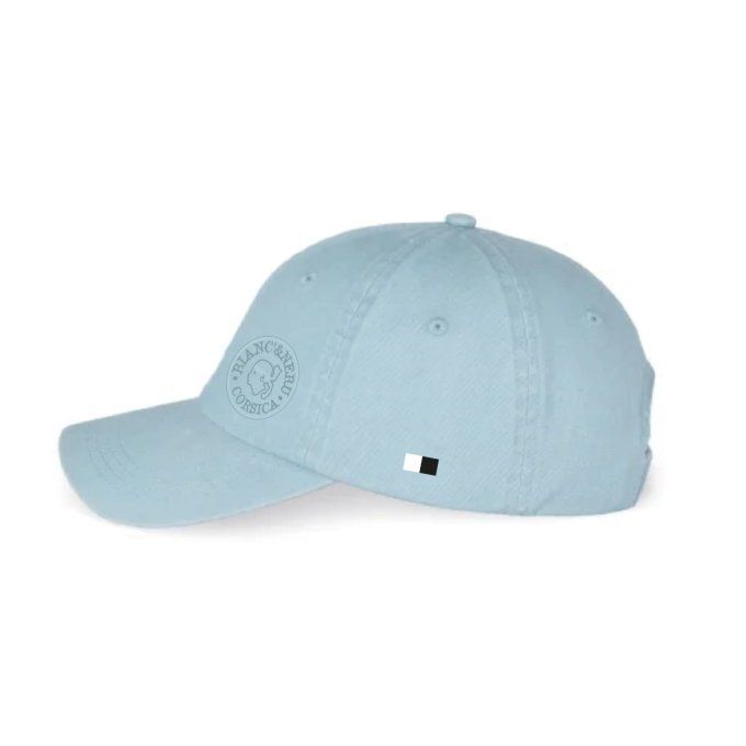 CASQUETTE BIO FELICE - STAMPA NOSTRA PICCULA - washed acquamarine
