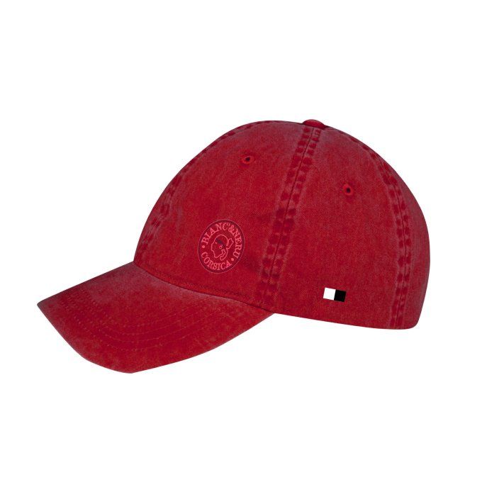 CASQUETTE BIO NATALE - STAMPA NOSTRA PICCULA - washed paprika