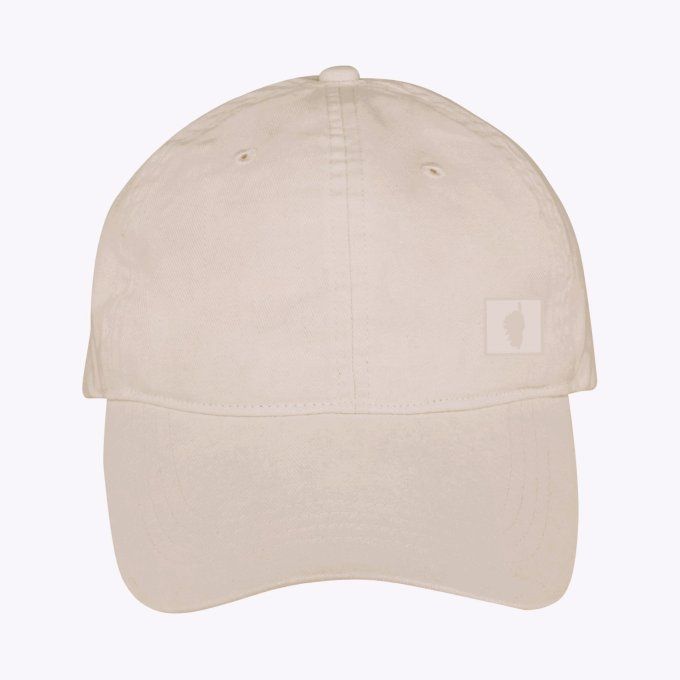 CASQUETTE BIO NATALE - ISULA DUI - naturel