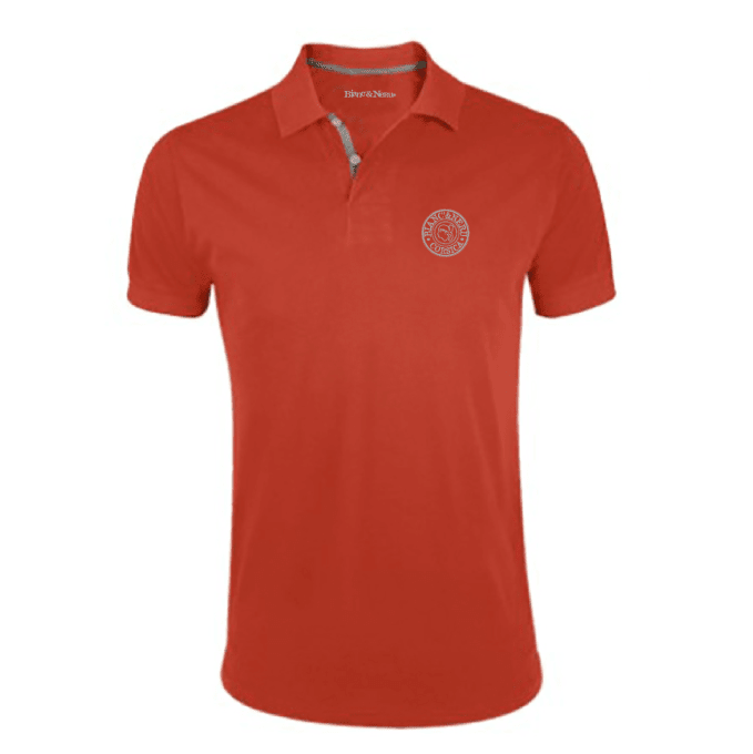 POLO FIURENZU - STAMPA NOSTRA PICCULA  - ORANGE BRULEE