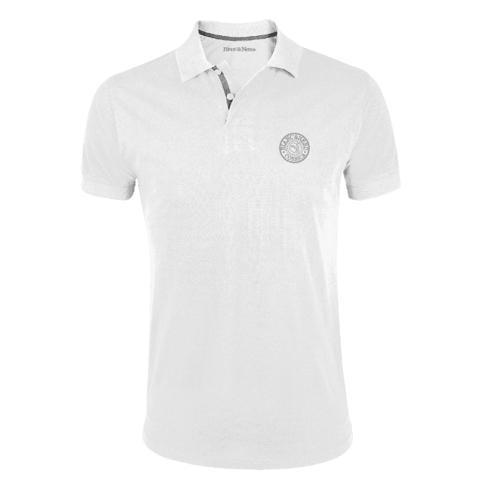 POLO FIURENZU - STAMPA NOSTRA PICCULA  - BLANC