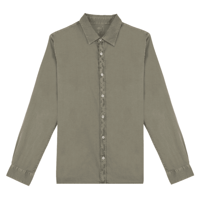 CHEMISE ISULA - SERIE COTON BIO délavé