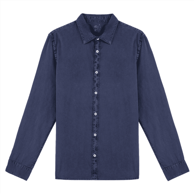 CHEMISE ISULA - LINEA BIO - COTON DELAVE