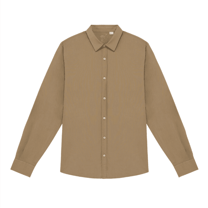 CHEMISE PETRUCCIU - LINEA BIO - POPELINE DE COTON