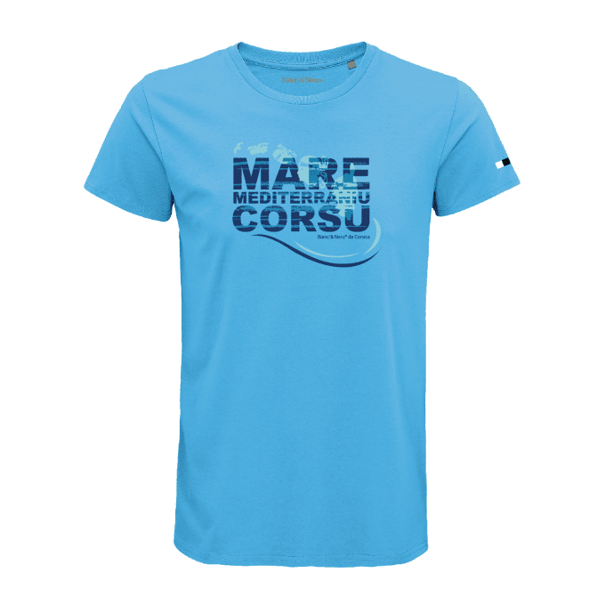 TEE-SHIRT BIO - MEDITERRANIU