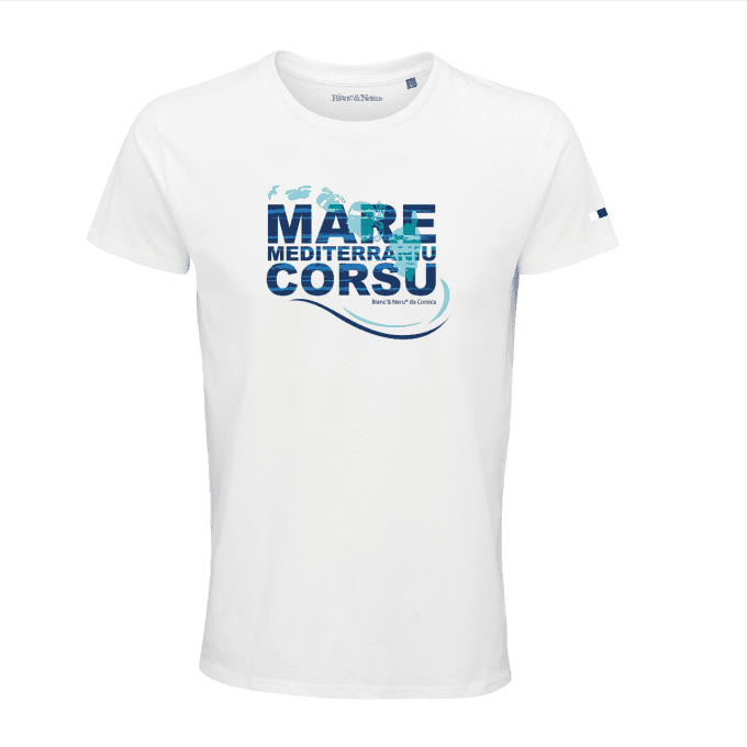 TEE-SHIRT BIO - MEDITERRANIU