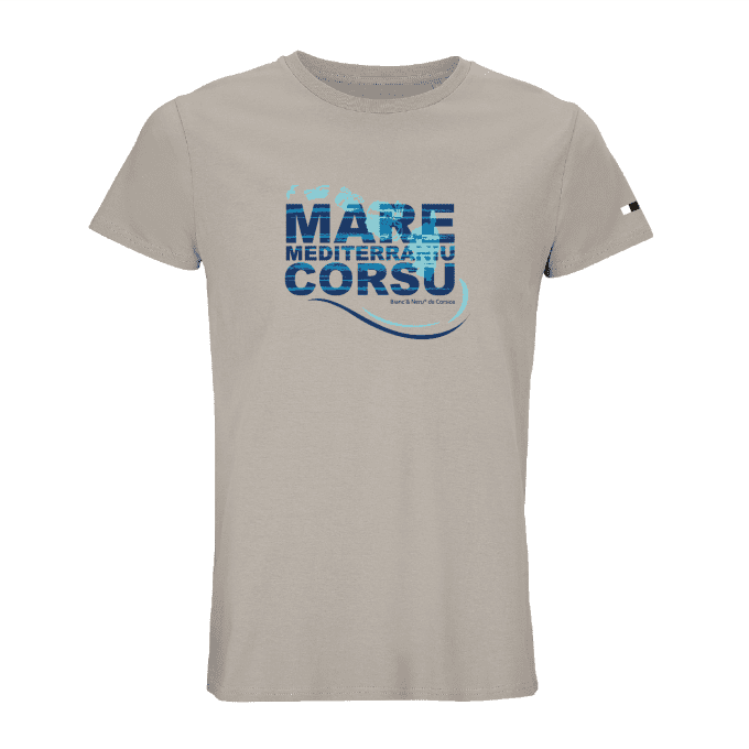 TEE-SHIRT BIO - MEDITERRANIU