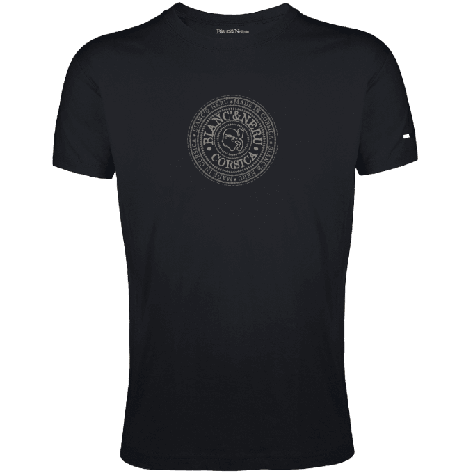 Tee-shirt STAMPA NOSTRA - noir
