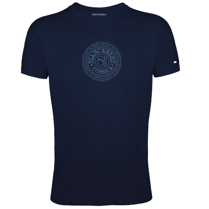 Tee-shirt STAMPA NOSTRA - marine