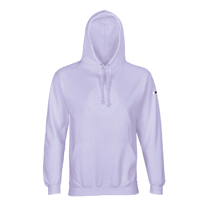 Sweat capuche mixte MONTE RENOSU lilas - STAMPA NOSTRA -