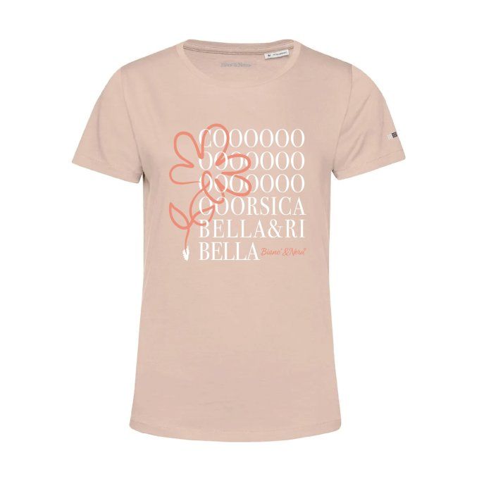 TEE-SHIRT BIO GINA - CORSICA RIBELLA -