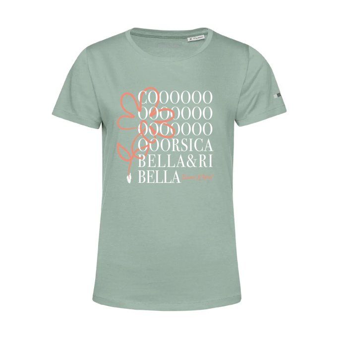 TEE-SHIRT BIO GINA - CORSICA RIBELLA -
