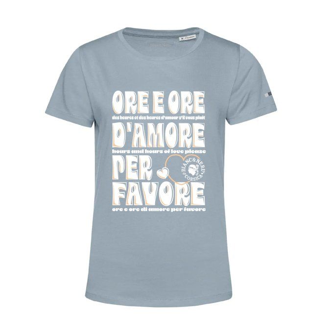 TEE-SHIRT BIO GINA - ORE E ORE D'AMORE -