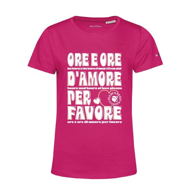 TEE-SHIRT BIO GINA - ORE E ORE D'AMORE -