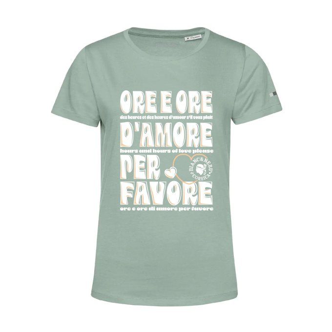 TEE-SHIRT BIO GINA - ORE E ORE D'AMORE -