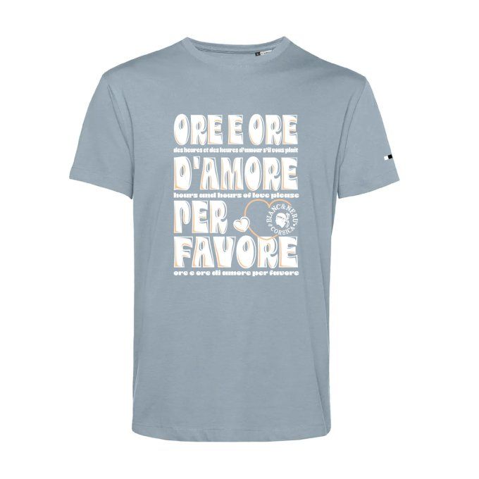 TEE-SHIRT BIO - ORE E ORE D'AMORE -