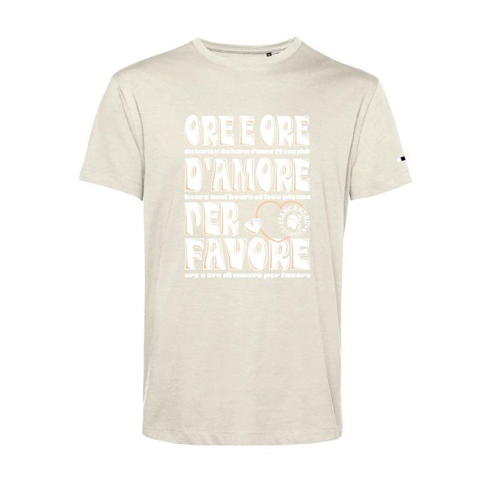 TEE-SHIRT BIO - ORE E ORE D'AMORE -