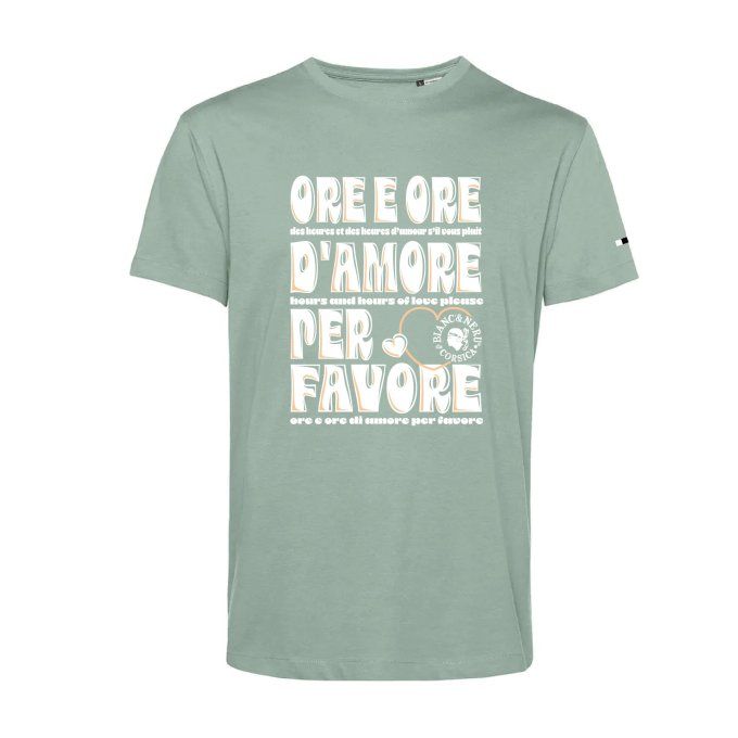 TEE-SHIRT BIO - ORE E ORE D'AMORE -