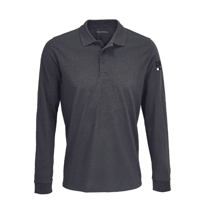 POLO ML ANTO gris foncé - TESTA DUI  