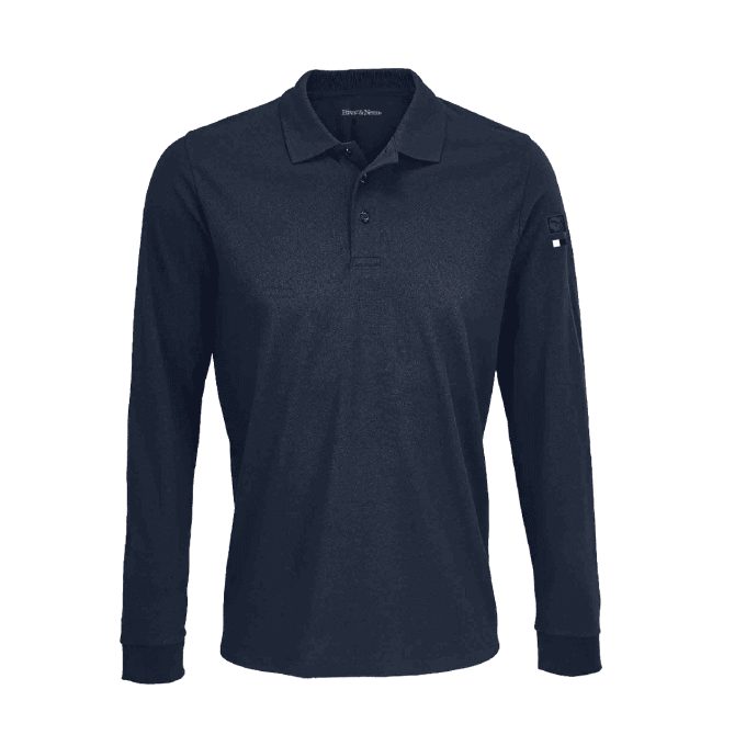 POLO ML ANTO noir - TESTA DUI -