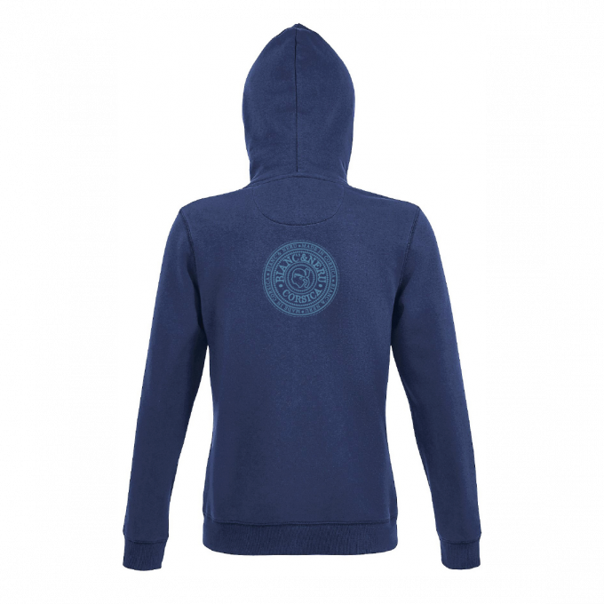 SWEAT ZIPPÉ REGINA MARINE - STAMPA NOSTRA