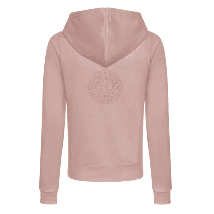 SWEAT ZIPPÉ REGINA ROSE CREMEUX - STAMPA NOSTRA -